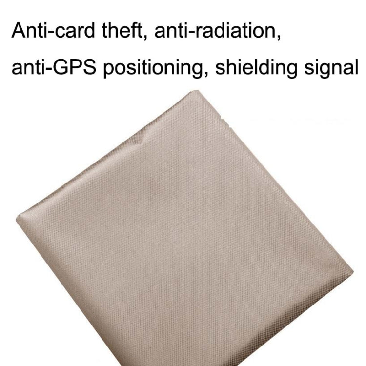 ZD-LG-008 Lingge Anti-radiation Signal Shielding Lining EMF / EMI / RF / RFID Soft Cloth, Size:, 0.5m, 1m, 2m, 3m, 4m, 5m ZD-LG-008 Lingge Anti-radiation Signal Shielding Lining EMF / EMI / RF / RFID Soft Cloth, Size:, 0.5m, 1m, 2m, 3m, 4m, 5m